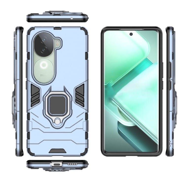 IQOO Z9s Shockproof PC + TPU Holder Phone Case