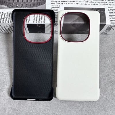 IQOO3 Borderless Leather Drop-resistant PC Ultra-thin Hard Case / cover_img_3
