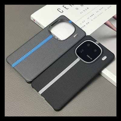 Premium carbon fiber track case for IQOO12_img_0