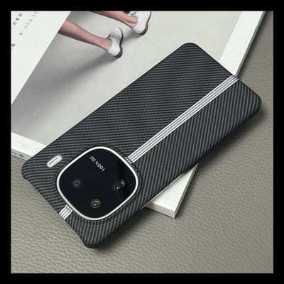 Premium carbon fiber track case for IQOO12_img_4