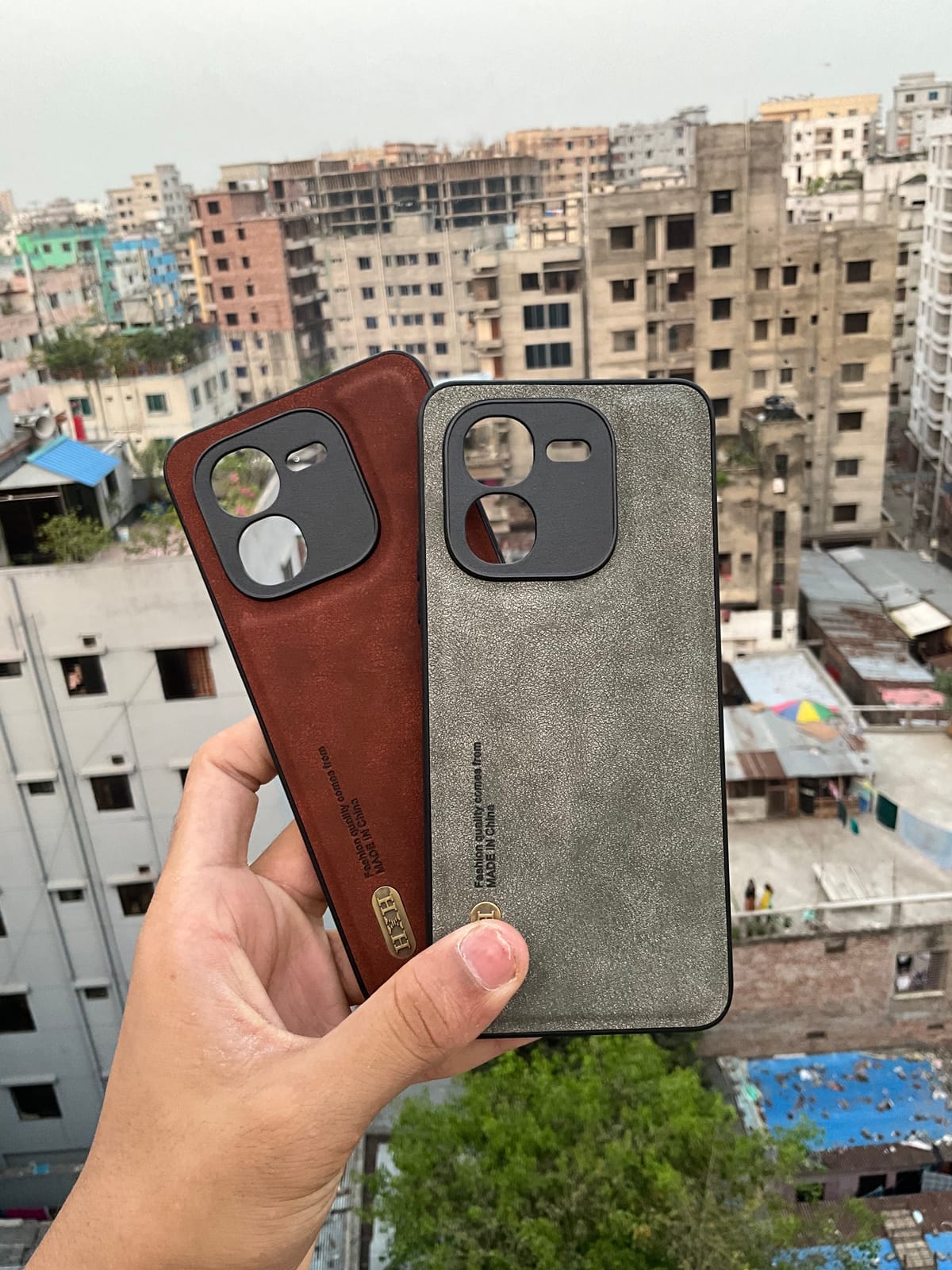 IQOO Z9x antique leather case frosted protective cover