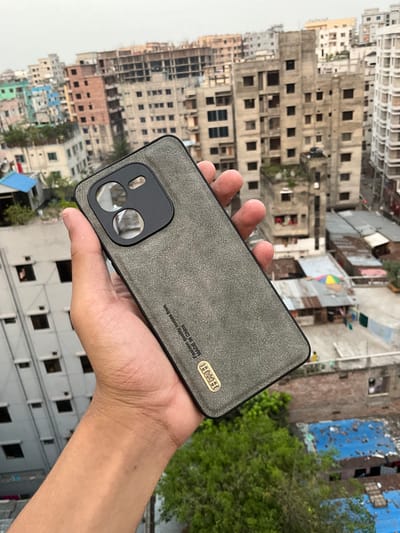 IQOO Z9x antique leather case frosted protective cover_img_2