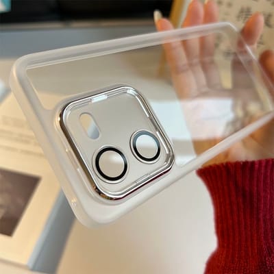 IQOO Z9x electroplating lens glass film transparent mobile phone case_img_4