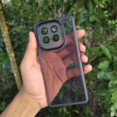 IQOO Z10Turbo pro Transparent soft TPU cover with camera lens_img_5