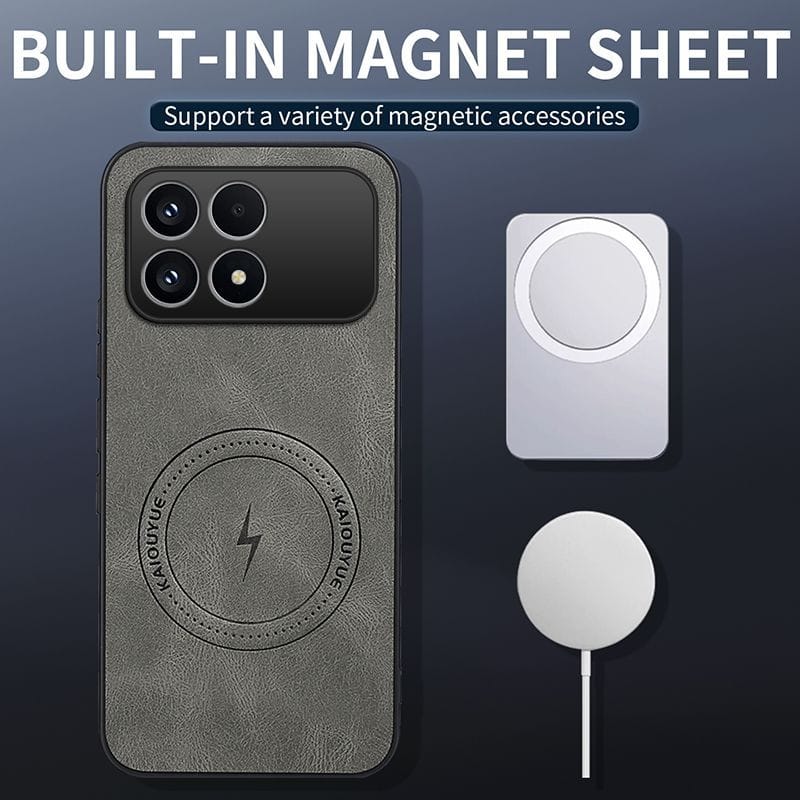 Redmi K90 Magnetic Magsafe Leather Cover