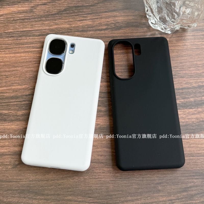 IQOO Neo9 liquid silicone solid color full-cover anti-fall protective cover
