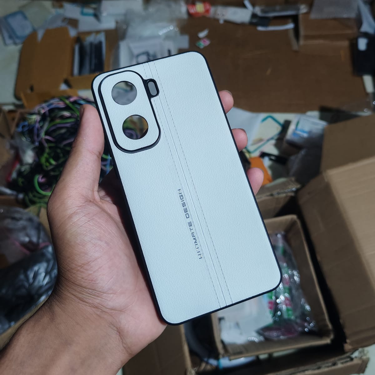 iQOO Neo11 Premium leather back cover