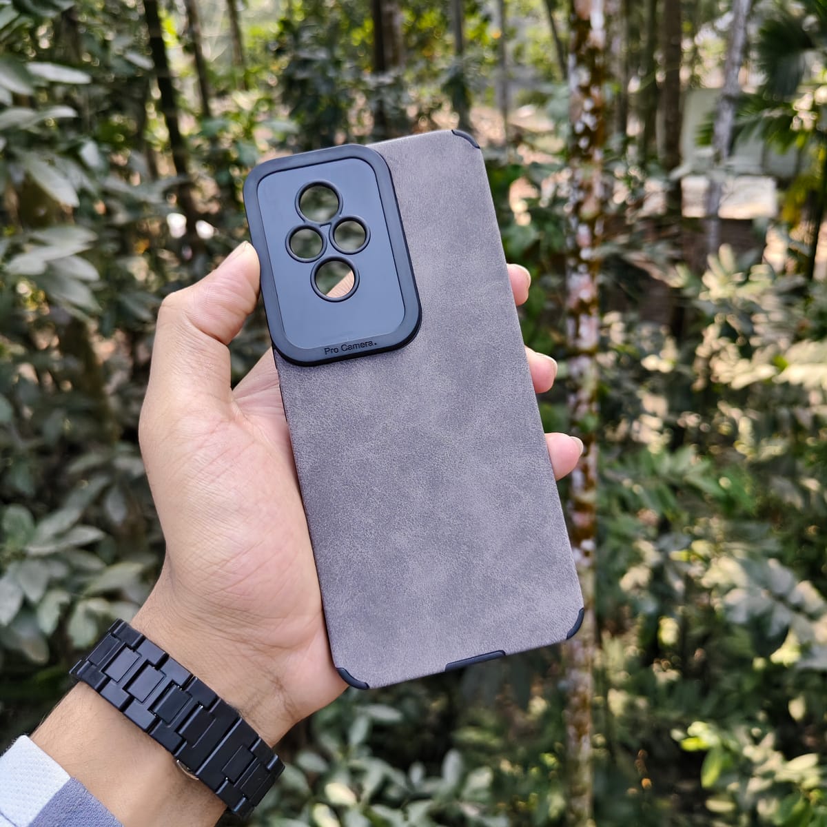 Honor 200 leather shell large hole side soft cover