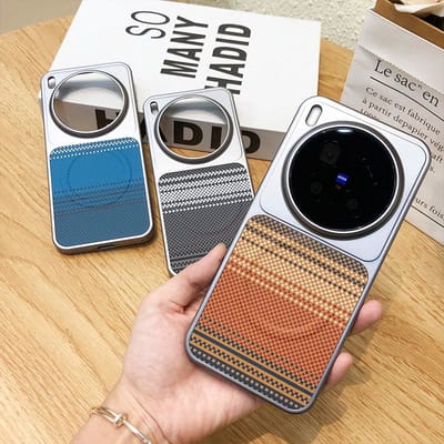 Vivo X300/300Pro Official flagship magnetic Kevlar textured stylish high-end full coverage drop protection Cover_img_0