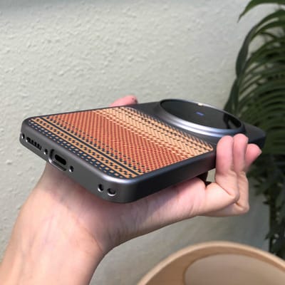Vivo X300/300Pro Official flagship magnetic Kevlar textured stylish high-end full coverage drop protection Cover_img_4