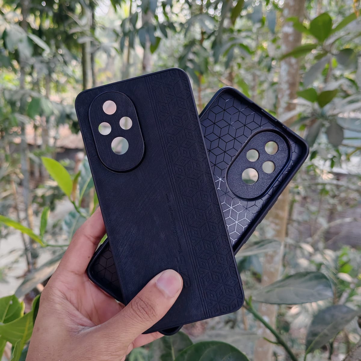 Honor 200 plain leather Cover