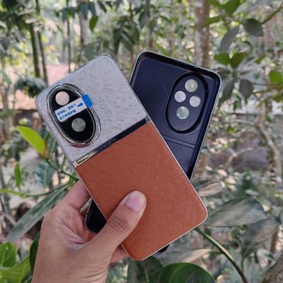 Honor 200 Dragon Pattern Electroplated Leather cover Attached Camera Protector_img_6