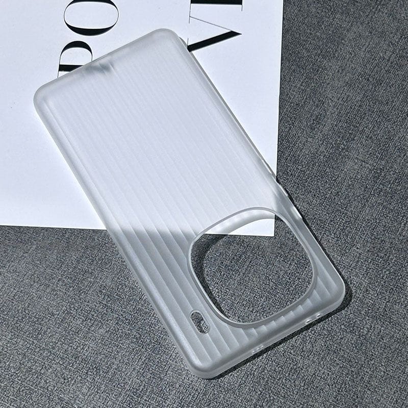 iQOO Z9Turbo Corrugated Frosted Semi-Transparent UltraThin, fingerprint-resistant, drop-proof hard cover