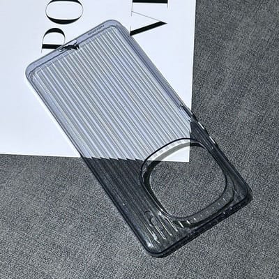 iQOO Z9Turbo Corrugated Frosted Semi-Transparent UltraThin, fingerprint-resistant, drop-proof hard cover_img_1