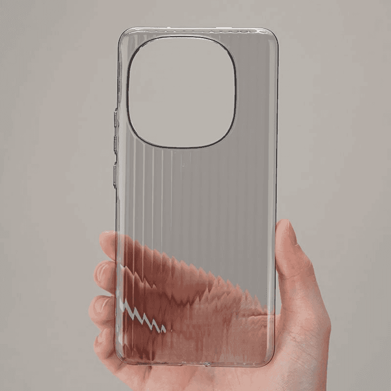 iQOO 13 Corrugated Frosted Semi-Transparent UltraThin, fingerprint-resistant, drop-proof hard cover