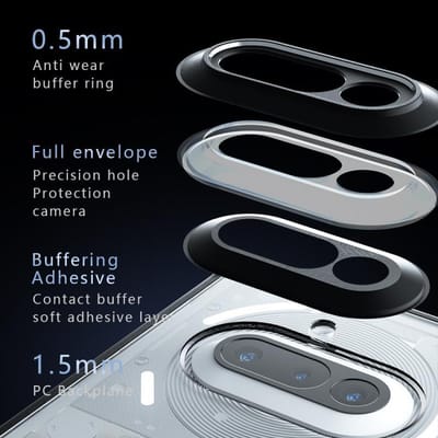 Nothing Phone 3A Premium Transparent Bumper Cover_img_1