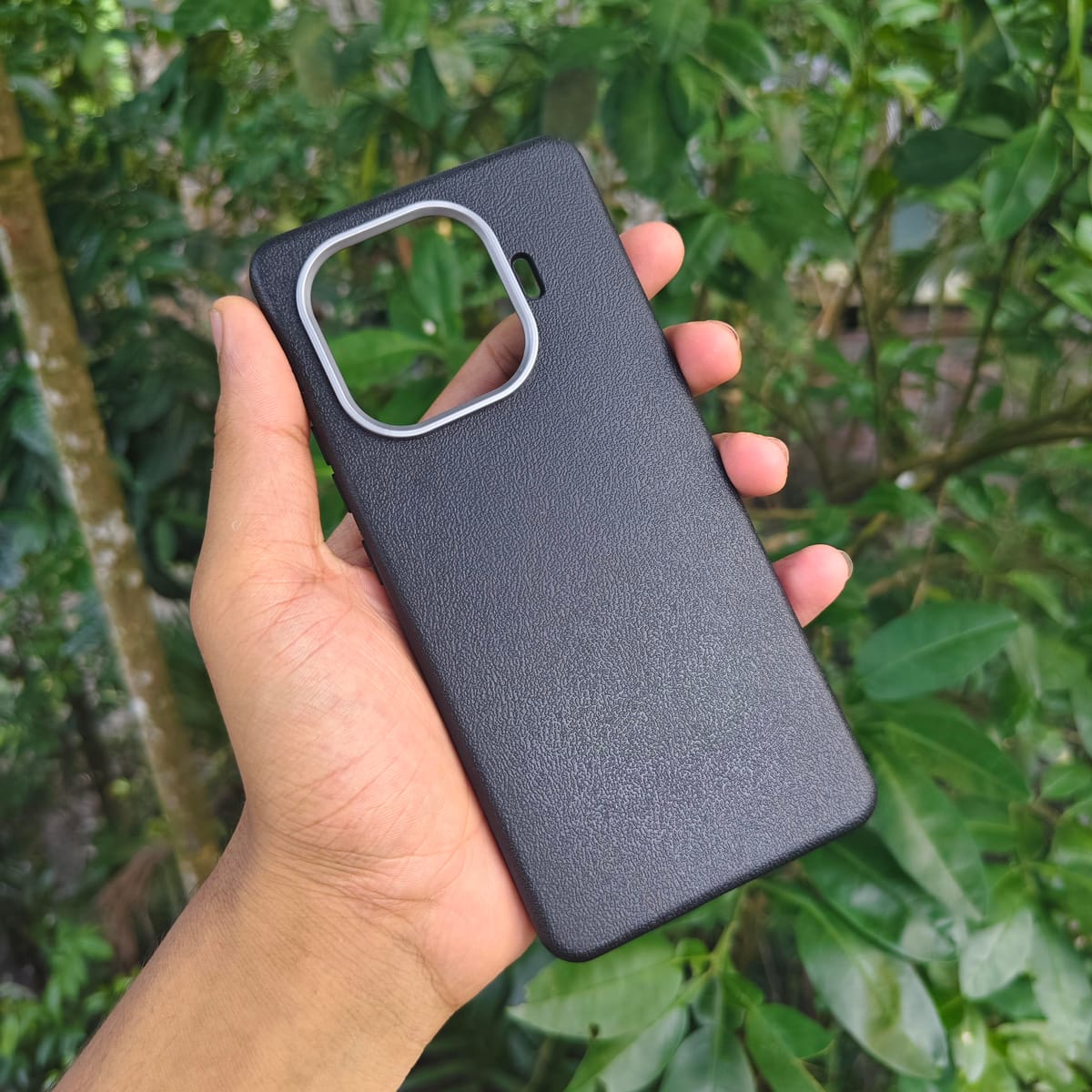 IQOO Z9Turbo solid color anti-fall soft shell simple full-edge protective cover