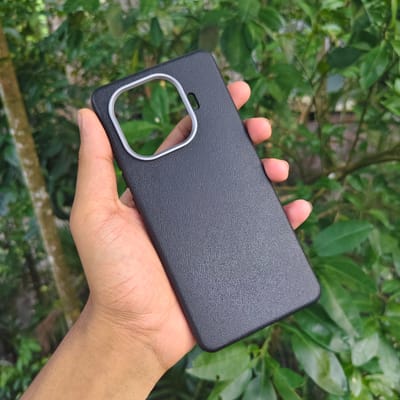 IQOO Z9Turbo solid color anti-fall soft shell simple full-edge protective cover_img_3