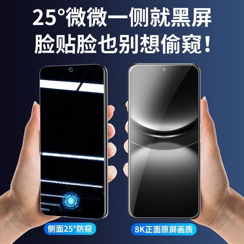 IQOO Neo9 Privacy Protector Fingerprint Support Non Granted