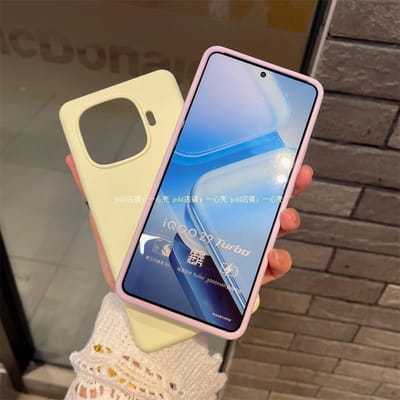 IQOO Z9Turbo liquid silicon premium back cover_img_3