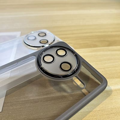 Redmi K80 premium transparent soft case with lens_img_3
