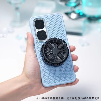 IQOO Neo10 Honeycomb hollow heat dissipation magnetic charging protective cover_img_0