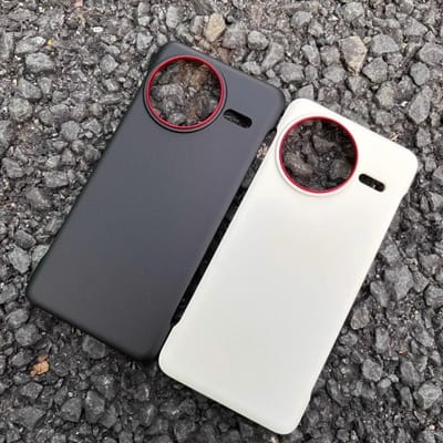 Redmi k80 Borderless Leather Drop-resistant PC Ultra-thin Hard Case / cover_img_0