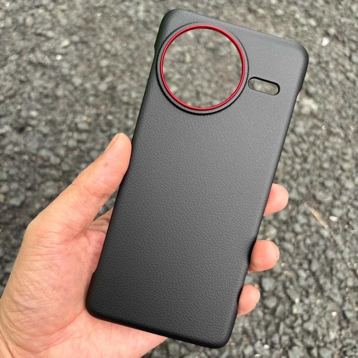 Redmi k80 Borderless Leather Drop-resistant PC Ultra-thin Hard Case / cover