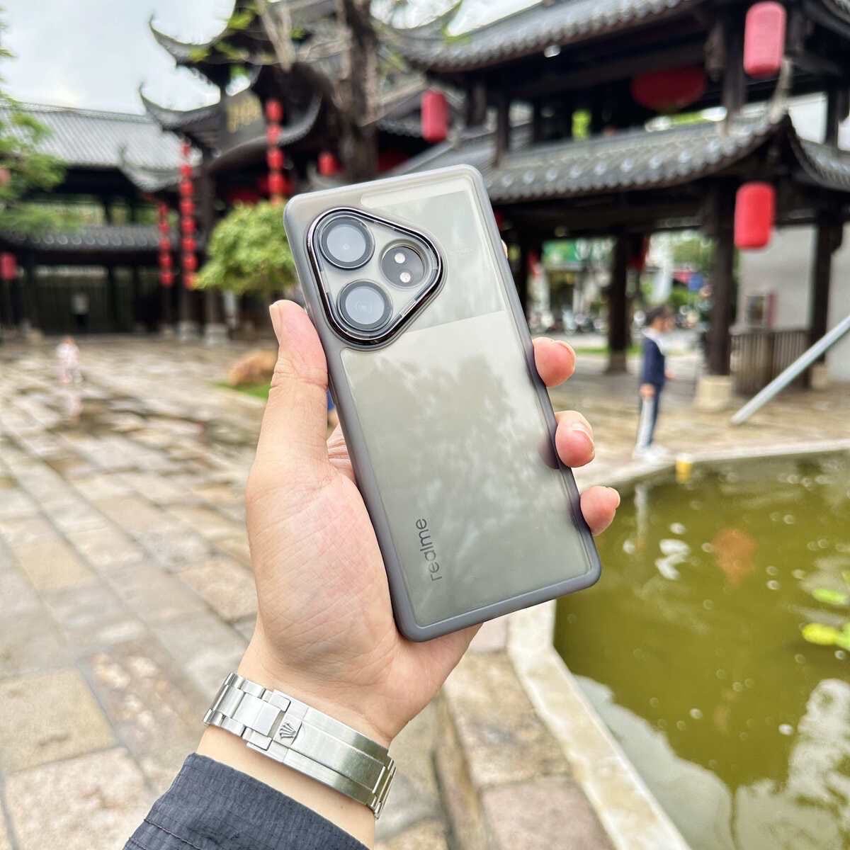 Realme GT Neo6 /GT6 / GT Neo6SE / GT6T transparent anti-drop silicone case