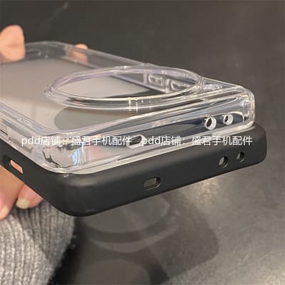 Oneplus 12R anti-yellow premium transparent cover_img_2