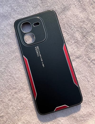 IQOO Z9x metal case back metal side rubber_img_0