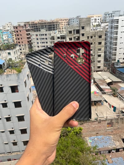 iQOO Z9Turbo mobile phone case Kevlar carbon fiber pattern new ultra-thin hard shell high-end protective cover_img_2