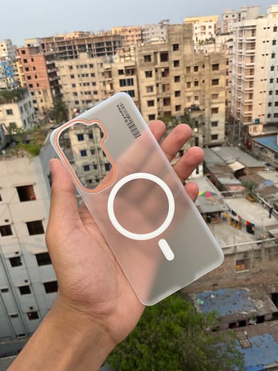 IQOO Neo10/Neo10pro magnetic ring frosted anti-fall semi transparent hard cover_img_1