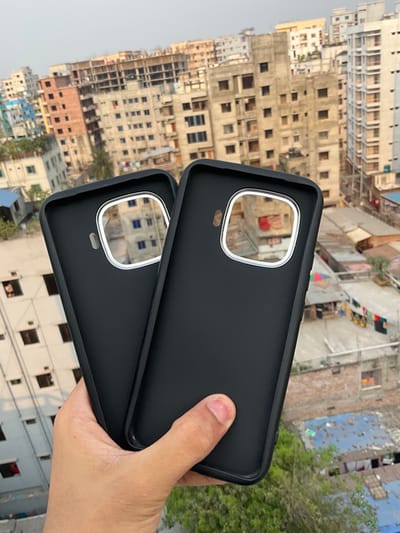 iQOO Z9Turbo silicone oval frosted large hole round edge anti-fall soft shell protective cover_img_5