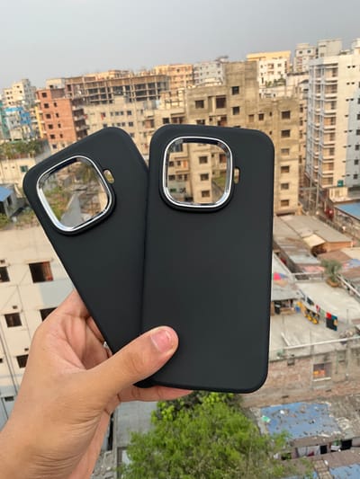 iQOO Z9Turbo silicone oval frosted large hole round edge anti-fall soft shell protective cover_img_4