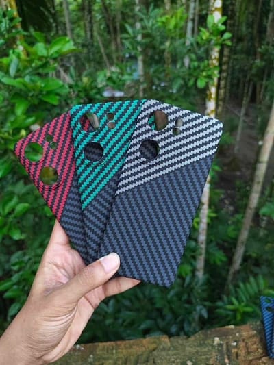 iQOO Neo9 mobile phone case Kevlar carbon fiber pattern new Neo9SPro ultra-thin hard shell high-end protective cover_img_1