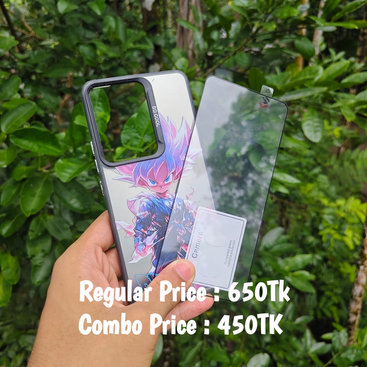 IQOO Neo9 combo Anime cover+screen protector+camera protector