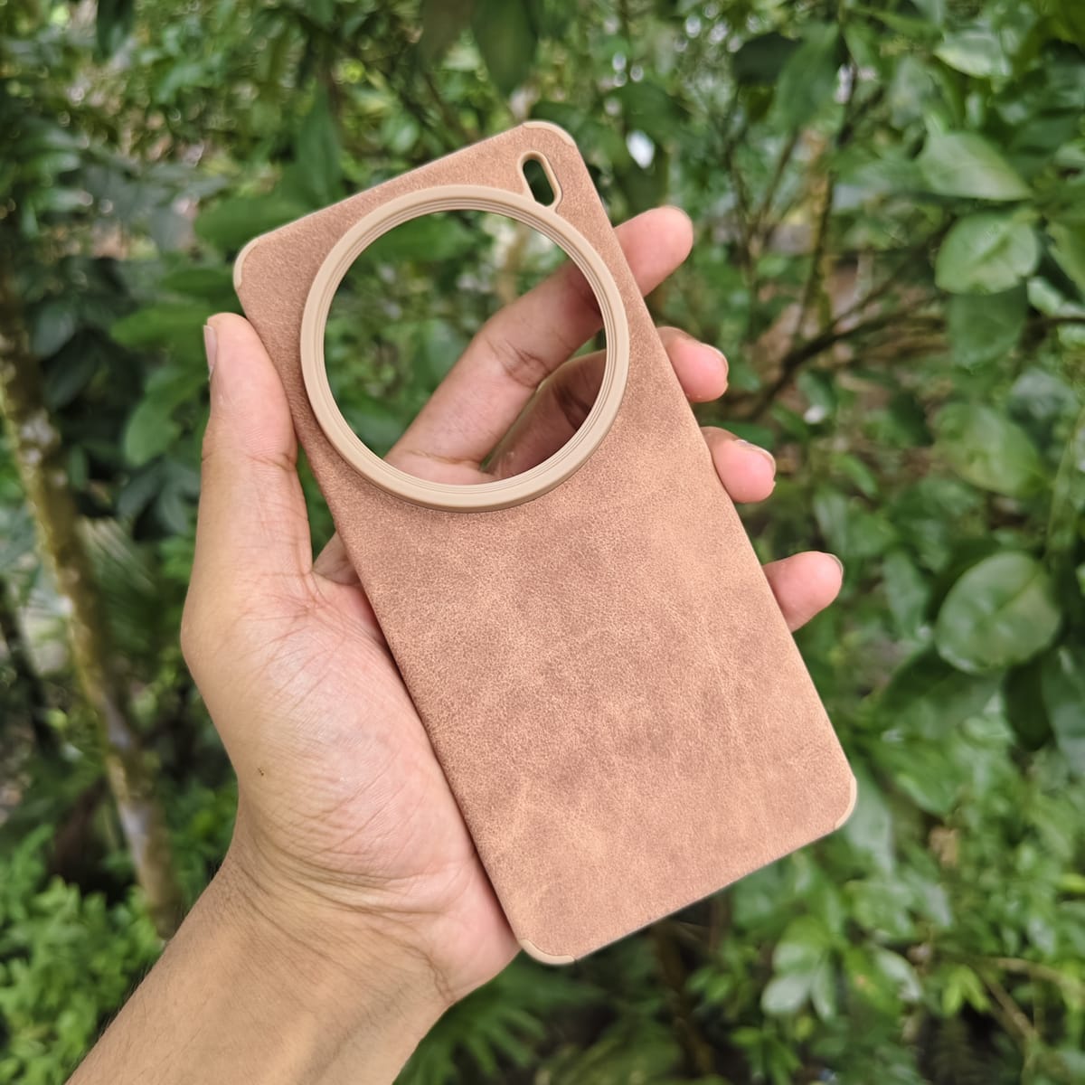 Vivo X200pro Leather Back Soft silicone cover