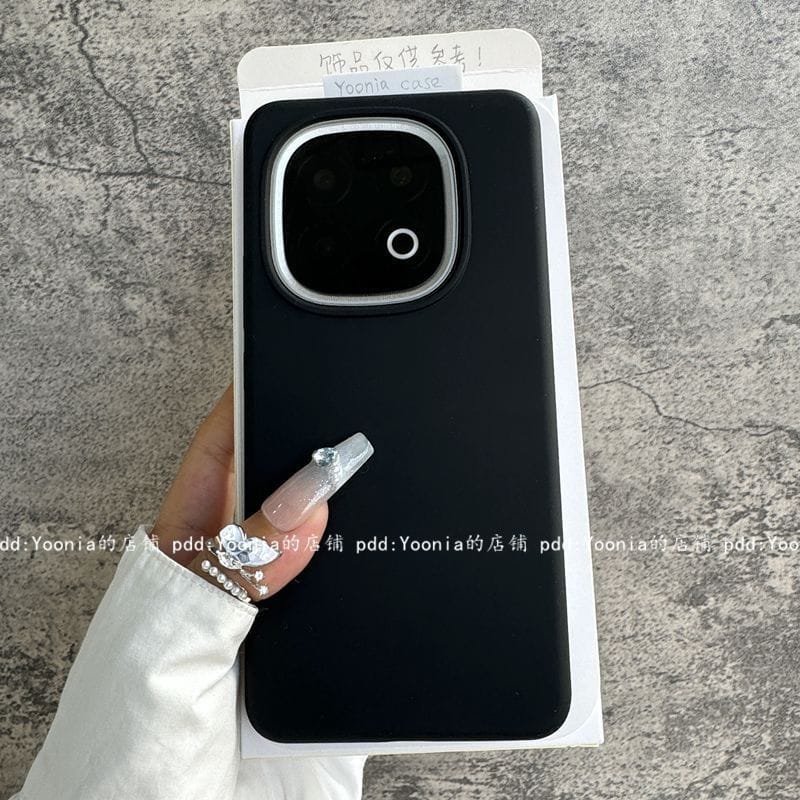 IQOO 13 liquid silicon premium back cover