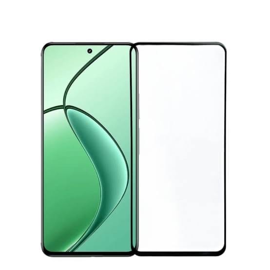 iQOO Z9x 9H 2.5D Full Screen Tempered Glass Film(Black)
