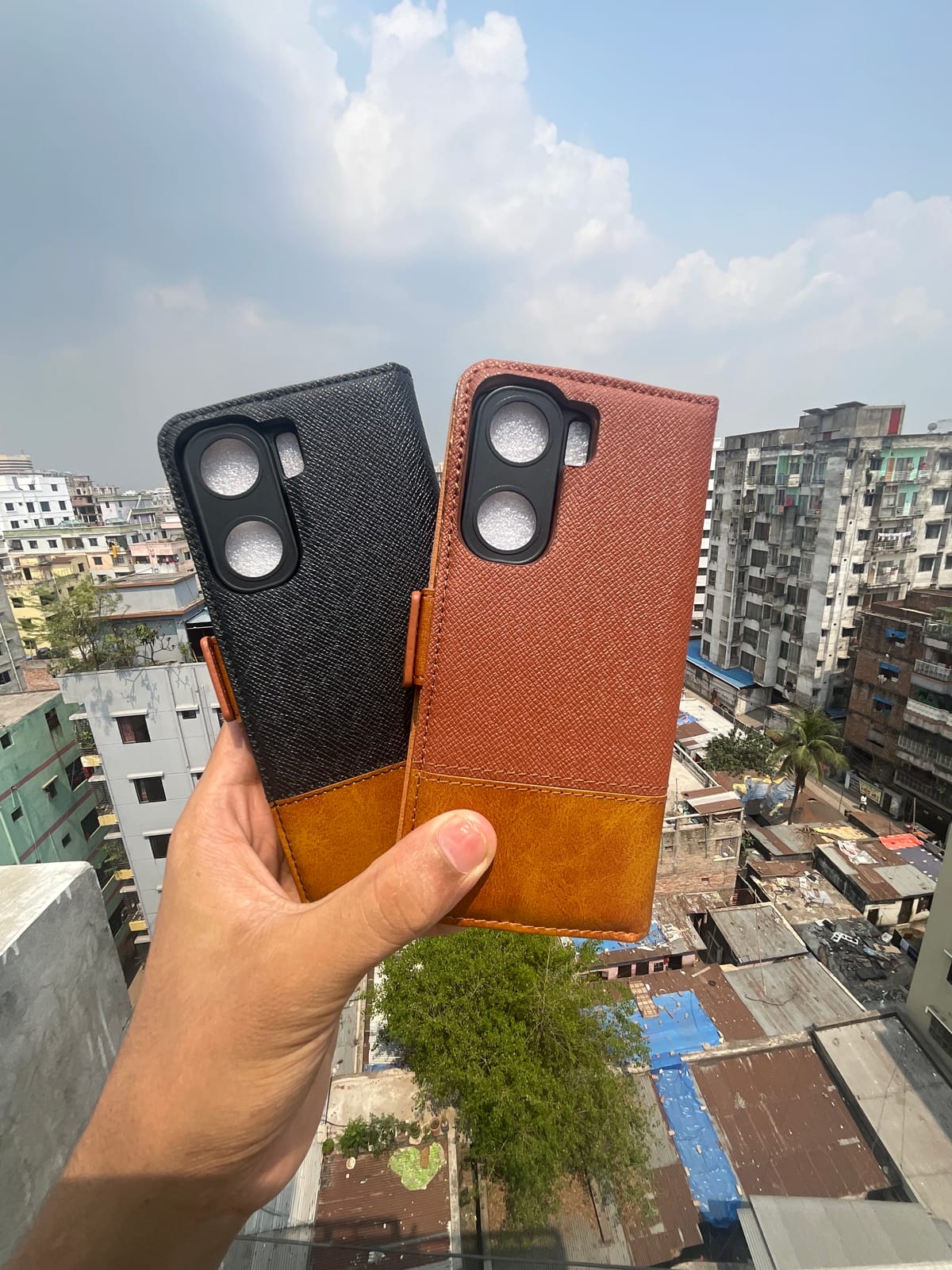 IQOO Neo9 invisible bracket portable magnetic card protection leather case with card holder