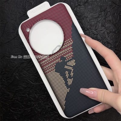 OnePlus 13 Half-pack carbon fiber pattern Non-full-pack ultra-thin heat dissipation cover_img_0