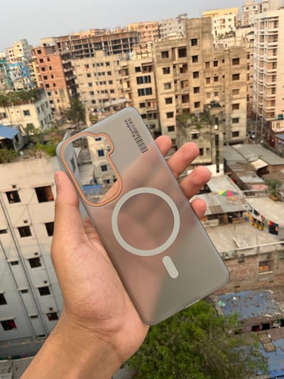IQOO Neo10/Neo10pro magnetic ring frosted anti-fall semi transparent hard cover_img_6