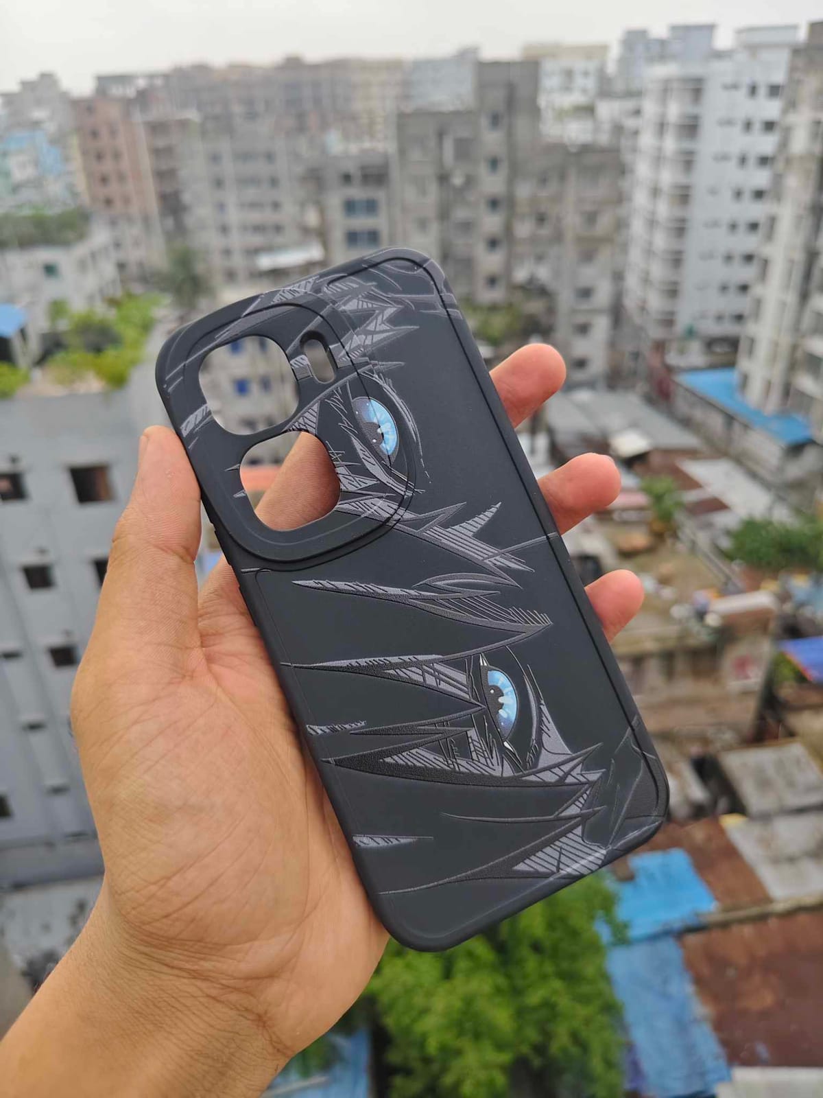 IQOO Neo10 Premium silicone soft cover gozo Eyes