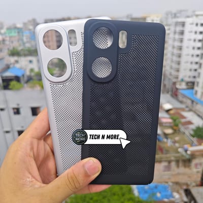 Heat dissipation and breathable suitable for IQOO Neo9 mobile phone case new game honeycomb mesh hard shell protective cover_img_0