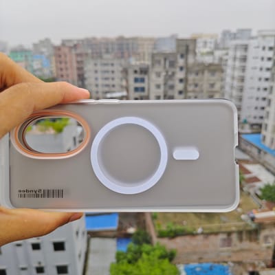 Honor 200 Premium magnetic magsafe hard transparent cover_img_4