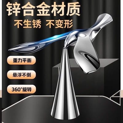 360° Floating Gravity Bird Spinner Desk Toy_img_0