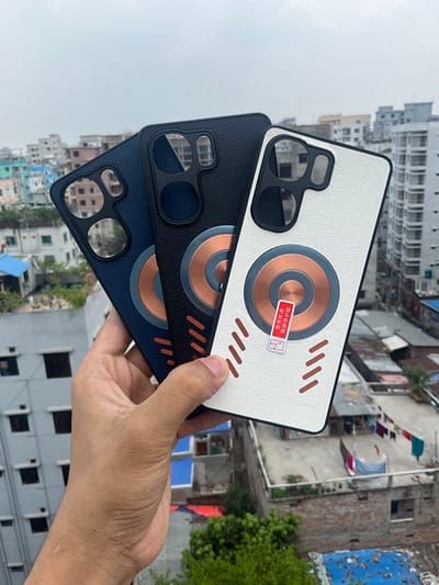IQOO Neo9 magnetic leather texture brass heat dissipation protective cover_img_0