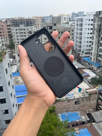 IQOO Neo9 magnetic leather texture brass heat dissipation protective cover_img_4