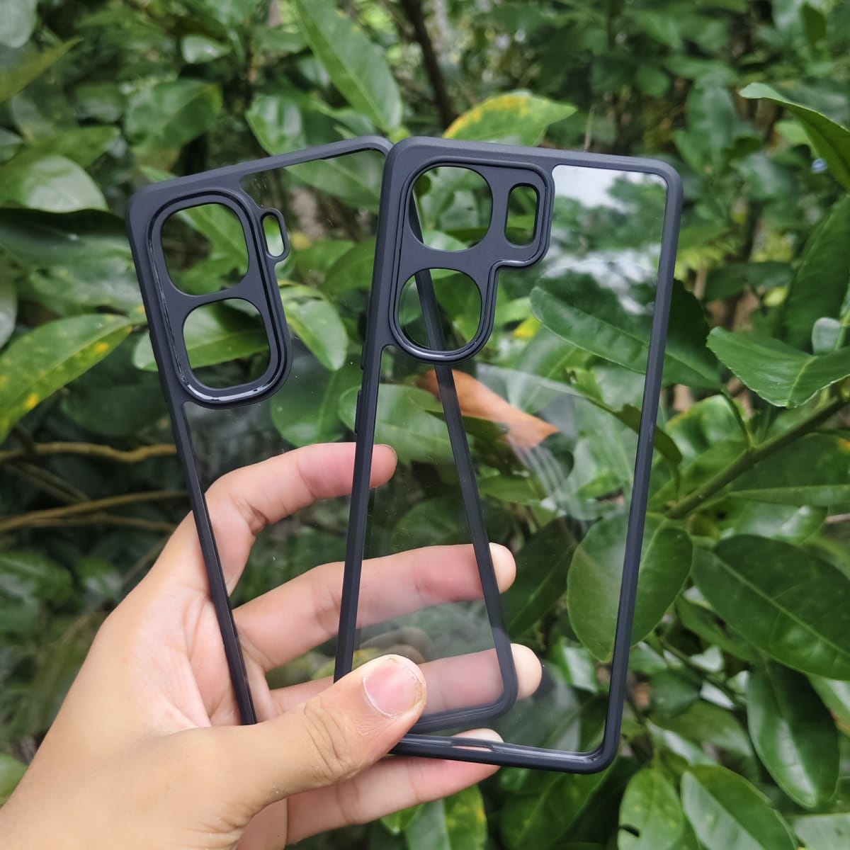 iQOO Neo9 Transparent Airbag anti-fall Cover